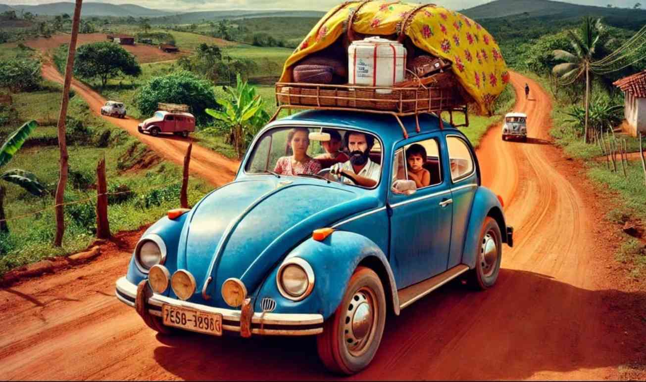 Memórias de um Fusca: Como as Estradas da Bahia Moldaram Minha Infância nos Anos 80