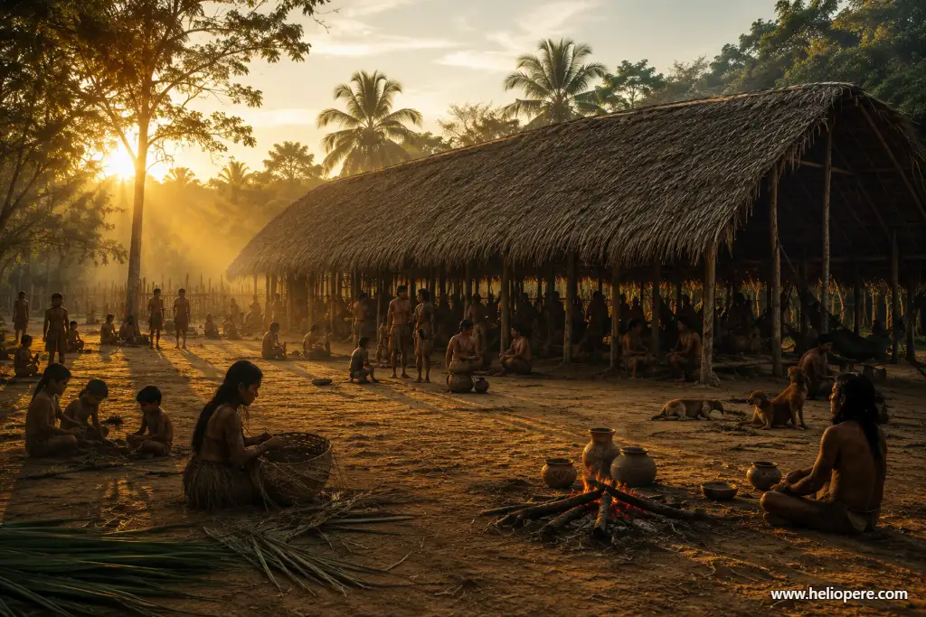 Como viviam os indígenas antes de 1500 no litoral do Brasil