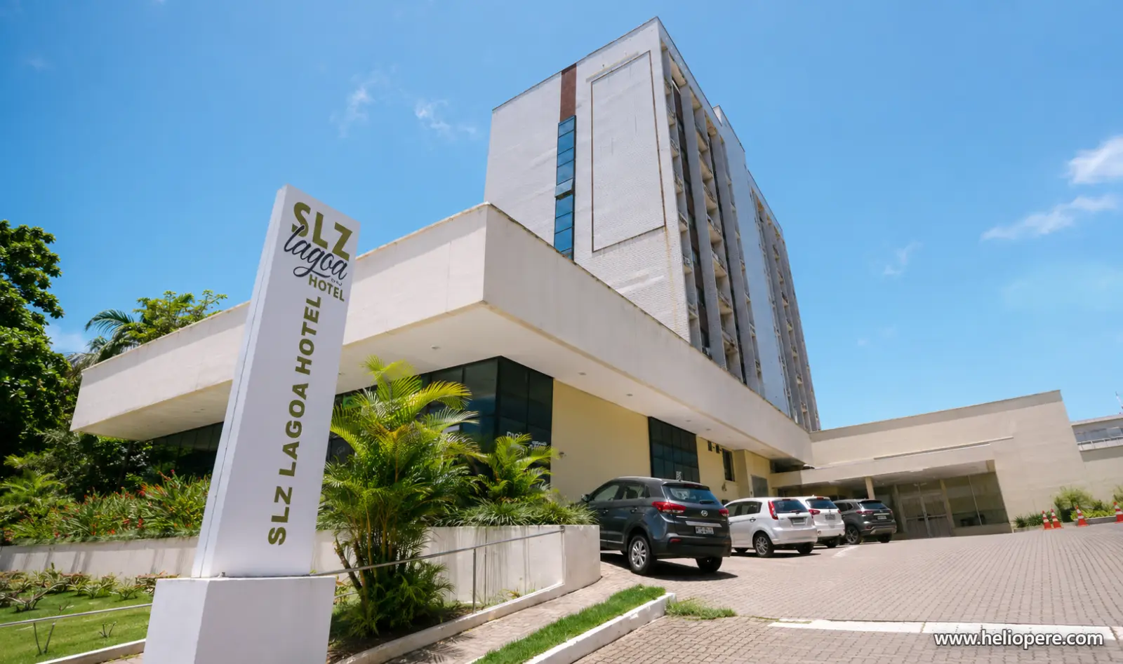 SLZ Lagoa Hotel: vista da Lagoa da Jansen, café e custo real